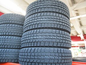 ■店頭１セットのみ！2023年製　185/60R15　スタッドレス■ダンロップWM02■走行性能体験会での半日使用品