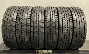 DUNLOP LT03 M 205/85R16 117/115L LT 16インチ ライトトラック用 スタッドレス 6本 22年製 バリ溝 デュトロ ダイナ エルフ等　(TT027)