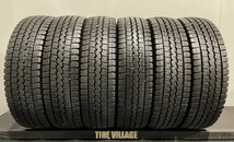 DUNLOP LT03 M 205/85R16 117/115L LT 16インチ ライトトラック用 スタッドレス 6本 22年製 バリ溝 デュトロ ダイナ エルフ等　(TT027)_画像1