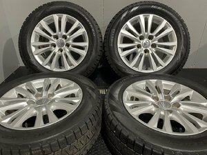 【PIRELLI ICE ASIMMETRICO 215/60R16】スタッドレス【トヨタ 210系クラウンロイヤル 純正ホイール 7J5HPCD114.3+40】バリ溝　(MTF527)