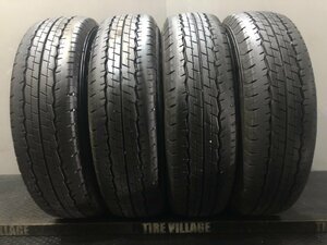 DUNLOP SP175N 195/80R15 107/105N LT 15インチ 夏タイヤ 4本 22年製 バリ溝 ハイエース キャラバン等　(TH999)