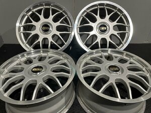 BBS WISER RG215/RG217 FORGED ワイザー 社外ホイール 18インチ 4本 8J/9J5HPCD114.3+38 鍛造 軽量 　(MHC055)