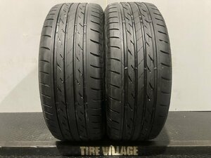 BS BRIDGESTONE NEXTRY 225/50R18 18インチ 夏タイヤ 2本 21年製 バリ溝 ヴェゼル ミニクロスオーバー等　(TD207)