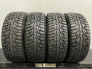 HANKOOK winter I Pike RS 215/60R16 16インチ スパイクタイヤ 4本 17年製 バリ溝 カップピン　(TC005)