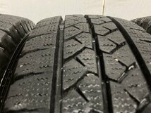 BS BRIDGESTONE BLIZZAK VL1 175R14 LT 8PR 14インチ スタッドレス 4本 21年製 バリ溝 ライトエース バネット等　(MTA591)_画像6