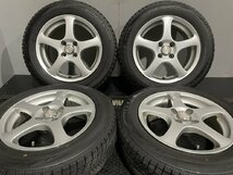 【BS BLIZZAK VRX 175/65R15】スタッドレス【SIBILLA RT 15インチ 6J4HPCD100+38】19年製 バリ溝 カローラフィールダー等　(MTG464)_画像1