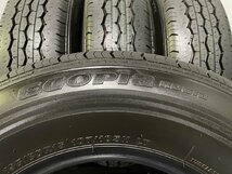 新車外し 2023年製 BS BRIDGESTONE ECOPIA RD613 195/80R15 107/105N LT 15インチ 夏タイヤ 4本 ハイエース キャラバン　(JR478)_画像8