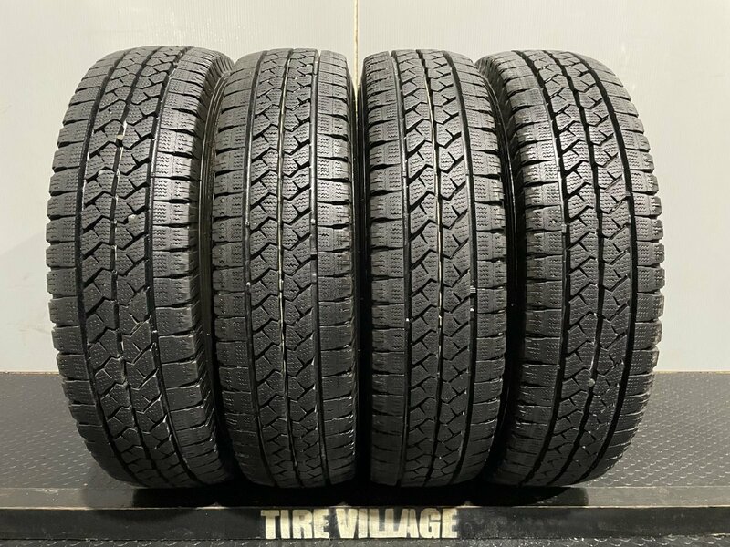 BS BRIDGESTONE BLIZZAK VL1 165R14 6PR LT 14インチ スタッドレス 4本 19年製 バリ溝 ADバン等　(MTH463)