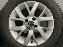 【BS BRIDGESTONE BLIZZAK VRX 185/65R15】スタッドレス【日産 E12ノート 純正ホイール 15インチ 5.5J4HPCD100+40】バリ溝　(MTG480)_画像3