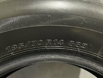 BS BRIDGESTONE NEXTRY 185/70R14 14インチ 夏タイヤ 4本 バリ溝 カローラアクシオ アリオン プレミオ等　(TA948)_画像8