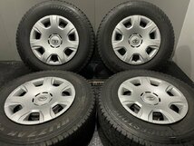 【BS BLIZZAK VL1 195/80R15 107/105L LT】スタッドレス【トヨタ 200系ハイエース 純正ホイール 15インチ 6J6HPCD139.7+35】　(VTK912)_画像1