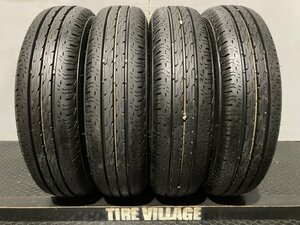 BS BRIDGESTONE ECOPIA R680 145/80R12 80/78N LT 12インチ 夏タイヤ 4本 バリ溝 軽トラ 軽バン等　(MTL310)