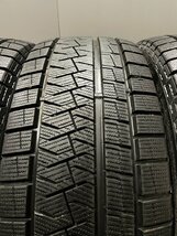 走行短め PIRELLI ICE ASIMMETRICO 235/55R19 19インチ スタッドレス 4本 19年製 レクサスRX ハリアー等　(VTK918)_画像4