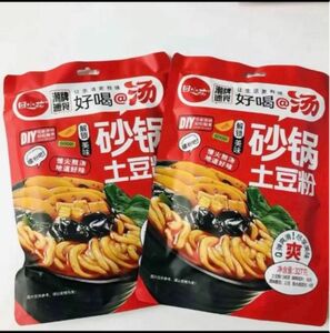 2点セット 田小花 砂土豆粉（じゃがいも麺） 土豆粉