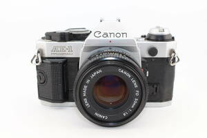 ★実用品★キヤノン CANON AE-1PROGRAM + NEW FD 50mm F1.8★　L4175＃499