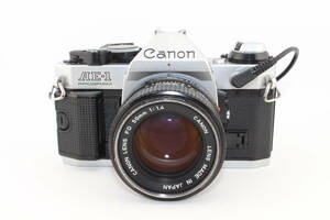 ★訳あり大特価★キヤノン CANON AE-1PROGRAM + NEW FD 50mm F1.4★　L4176＃500