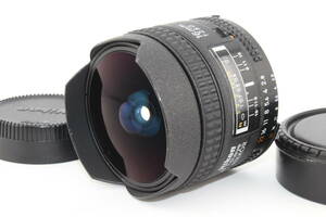 ★良品★ニコン Nikon AF Fisheye NIKKOR 16mm F2.8 D★　L4202＃2280