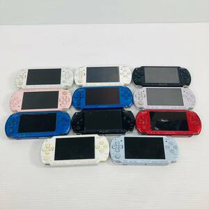 動作未確認　PSP PSP-1000 2000 3000　11台　まとめ売り　部品取り　プレステーションポータブル GJ-3ff