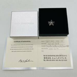 CODY SANDERSON コディサンダーソン Tiny star in starw/cut scrach XS【★SU085A】