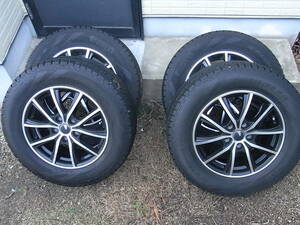 215/65R16 PIRELLI/ICE ASIMMETRICO PLUS 20年製 114.3 5H スタッドレス 4本セット バリ溝　中古