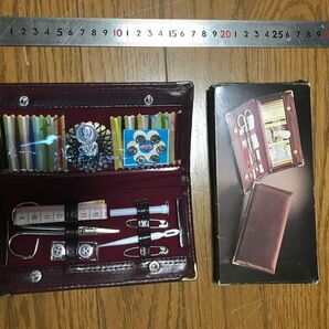 昭和レトロ　sewing kit ソーイングキット　アンティーク　インテリア雑貨　古物