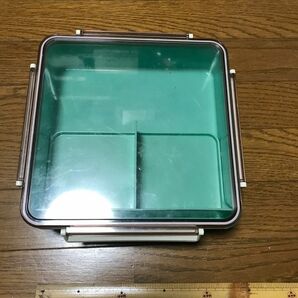 昭和レトロ　弁当箱　ランチケース　ピクニック　大きい弁当箱　インテリア雑貨　アンティーク雑貨　pure 汎用ケース