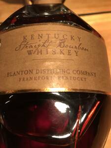 Blanton's STRAIGHT FROM THE BARREL 700ml 136.6PROOF