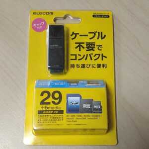 ◎ELECOM スティックタイプメモリリーダライタ：MR-K011BK