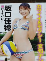 注目！セクシー美女アスリート番付　坂口佳穂　畠山愛理　市川華菜　イ・・ボミ　田中洋子　エレーナ・ラジオノワ　他　切り抜き２p_画像3