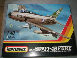 1/48　マッチボックス　FJ-4B　ヒューリー　　　　　　　オ4-4