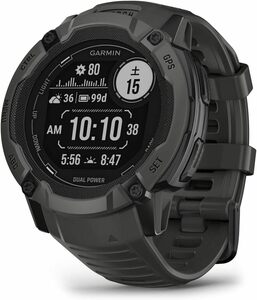 新品 GARMIN ガーミン Instinct 2X ソーラー充電 Suica対応 睡眠モニタリング ストレス計測 アウトドア フラッシュライト 日本正規品