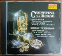 【EU盤】金管のための協奏曲（CONCERTOS FOR BRASS）／ジョン・フレッチャー(Tuba)アイファー・ジェームズ(Hn)ジェームズ・ワトソン(Tp)_画像1