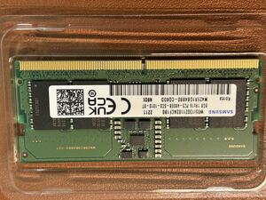 サムソン SAMSUNG DDR5 4800 メモリー 動作確認済み