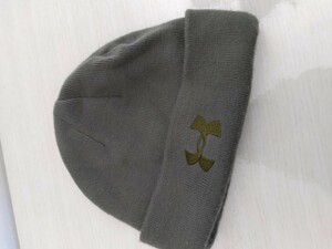 中古 アンダーアーマー under armour ODカラー フリーサイズ ニット帽 ニットキャップ ビーニー