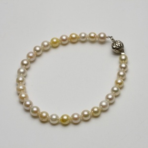  Akoya pearl pearl bracele 5.5-6.0mm multicolor 