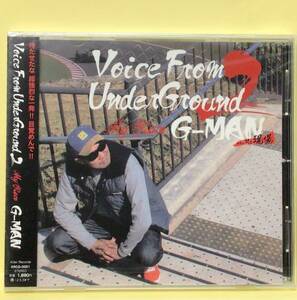 レゲエ・ダブ・MIX・DJ Voice From UnderGround2 G-MAN ☆未開封・新品 