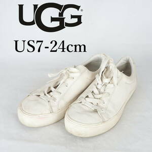 MK3690*UGG*アグ*レディーススニーカー*US7-24cm白*