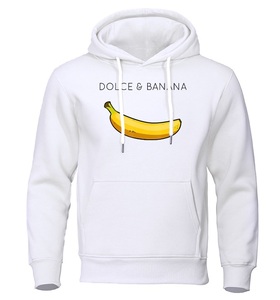 DOLCE＆BANANA ドルチェアンドバナナ フード付き パーカー ホワイト L