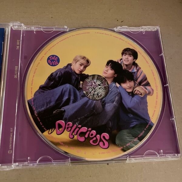 THEBOYZ delicious CD ユニット　ドボイズ　FC限定盤