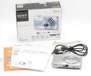 ★美品★SONY ソニー DSC-WX200 WiFi機能搭載コンデジ#550#0589