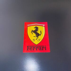 防水ステッカー　Ferrariロゴ