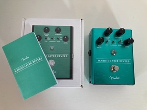 ★FENDER フェンダー ギターエフェクターマリン リヴァーブ MARINE LAYER REVERB PEDAL★