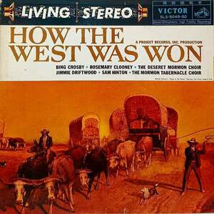 ■【LP】西部開拓史・HOW THE WEST WAS WON 2枚組/ビングクロスビー・ローズマリークルーニー・ジミードリフトウッド他全34曲 SLS5049-50■