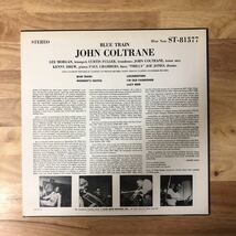 LP ブルーノート不滅の名盤1800シリーズ JOHN COLTRANE ジョン・コルトレーン/BLUE TRAIN ブルー・トレイン[キング盤:帯:解説付き:GXF3010]_画像2