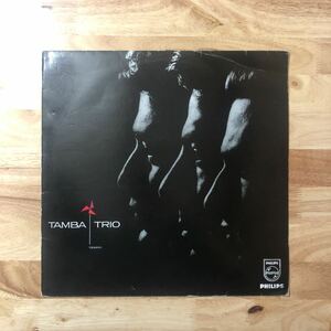 LP TAMBA TRIO/TEMPO[UK盤:'64年3作目:180g重量盤:LUIZ ECA:洗練されたタイトな演奏.怪しく光るコーラスワークも最高なジャズボサ金字塔]