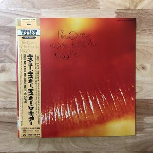 LP 美品 THE CURE ザ・キュアー/KISS ME, KISS ME, KISS ME キス・ミー キス・ミー キス・ミー[国内盤:帯:ブックレット付き:33MM 0566/7]