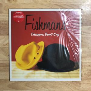 LP 美品 '98年初アナログ化盤 FISHMANS フィッシュマンズ/CHAPPIE, DON'T CRY['98年PRESS(ORIGはCD'91年):ハイプステッカー付き外スリーヴ]