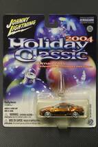希少 クリスマスオーナメント JOHNNY LIGHTNING NISSAN 350Z HOLIDAY RODS フェアレディ Z33 ミニカー 2004' 新品 未開封 1:64_画像1