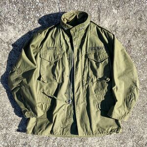 60s M-65 2nd U.S.ARMY フィールドジャケット　アルミジップ 米軍実物 vintage アメリカ軍 M65 MEDIUM REGULAR ミリタリー