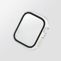 【4コ】エレコム Apple Watch series7 41mm フルカバーケース 反射防止 アップルウォッチ クリア AW-21BFCGMCR 4549550240383_画像6